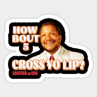 Redd-Foxx Sticker